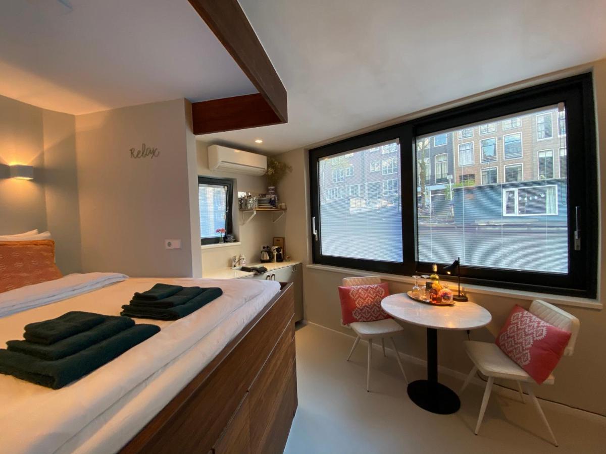 Hotel Houseboat Sophia Amsterdam Exterior foto